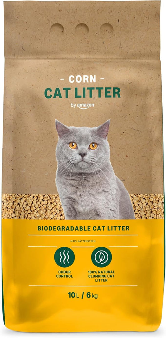 Clumping Corn Cat Litter – Unscented, 10L
